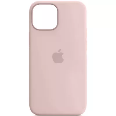 Чохол Silicone Case Full Protective (AA) для Apple iPhone 13 mini (5.4") Рожевий / Chalk Pink
