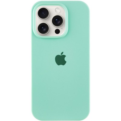 Чохол Silicone Case Full Protective (AA) для Apple iPhone 13 Pro (6.1") Бірюзовий / Turquoise
