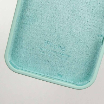 Чохол Silicone Case Full Protective (AA) для Apple iPhone 13 Pro (6.1") Бірюзовий / Turquoise