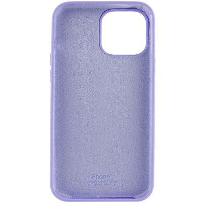 Чохол Silicone Case Full Protective (AA) для Apple iPhone 13 Pro (6.1") Бузковий / Dasheen