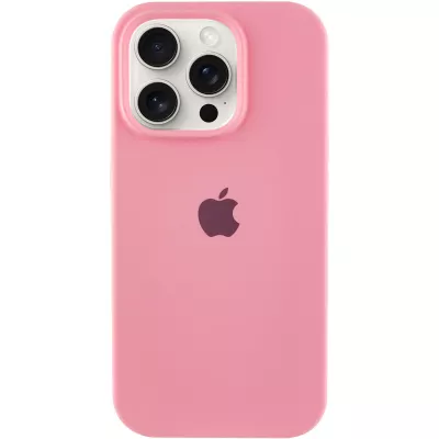 Чохол Silicone Case Full Protective (AA) для Apple iPhone 13 Pro (6.1") Рожевий / Light pink