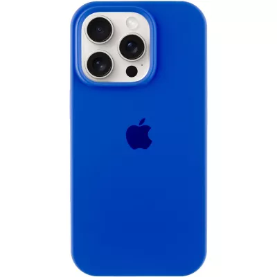 Чохол Silicone Case Full Protective (AA) для Apple iPhone 13 Pro (6.1") Синій / Capri Blue