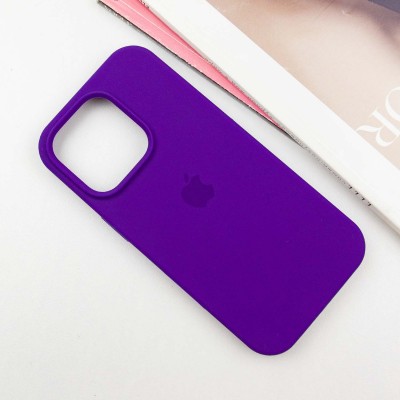 Чохол Silicone Case Full Protective (AA) для Apple iPhone 13 Pro (6.1") Фіолетовий / Ultra Violet