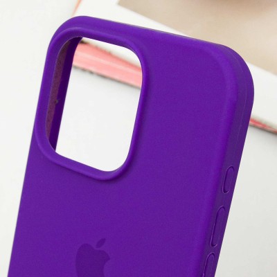 Чохол Silicone Case Full Protective (AA) для Apple iPhone 13 Pro (6.1") Фіолетовий / Ultra Violet