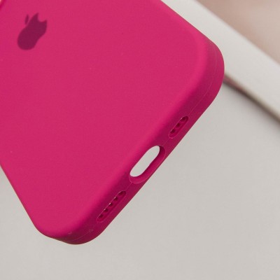 Чохол Silicone Case Full Protective (AA) для Apple iPhone 13 Pro (6.1") Червоний / Rose Red