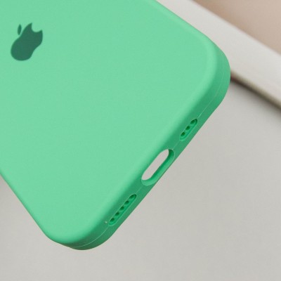 Чохол Silicone Case Full Protective (AA) для Apple iPhone 13 Pro Max (6.7") Зелений / Spearmint