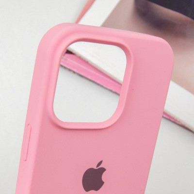 Чохол Silicone Case Full Protective (AA) для Apple iPhone 13 Pro Max (6.7") Рожевий / Pink Чохол Silicone Case Full Protective (AA) для Apple iPhone 13 Pro Max (6.7") Рожевий / Pink
