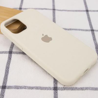 Чохол Silicone Case Full Protective (AA) для Apple iPhone 14 Plus (6.7") Бежевий / Antigue White