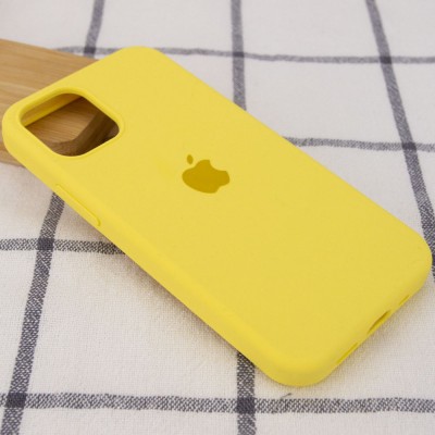 Чохол Silicone Case Full Protective (AA) для Apple iPhone 14 Plus (6.7") Жовтий / Yellow