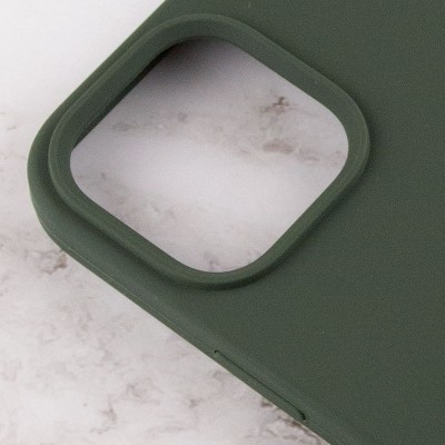 Чохол Silicone Case Full Protective (AA) для Apple iPhone 14 Plus (6.7") Зелений / Cyprus Green