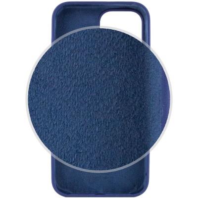 Чохол Silicone Case Full Protective (AA) для Apple iPhone 14 Plus (6.7") Синій / Deep navy