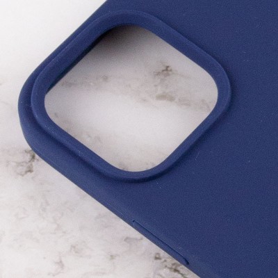 Чохол Silicone Case Full Protective (AA) для Apple iPhone 14 Plus (6.7") Синій / Deep navy