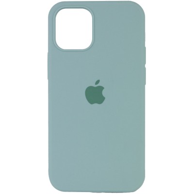 Чохол Silicone Case Full Protective (AA) для Apple iPhone 15 (6.1") Бірюзовий / Turquoise