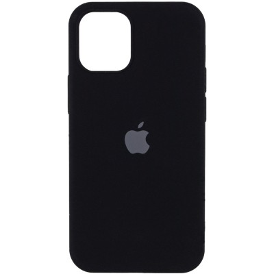 Чохол Silicone Case Full Protective (AA) для Apple iPhone 15 (6.1") Чорний / Black Чохол Silicone Case Full Protective (AA) для Apple iPhone 15 (6.1") Чорний / Black