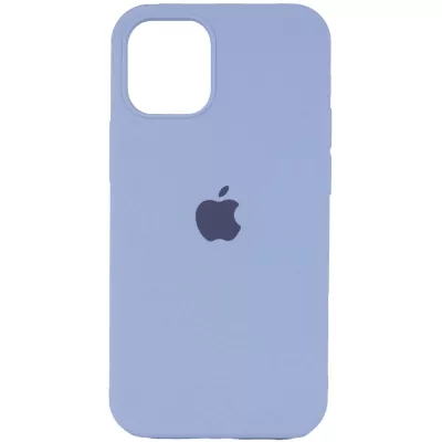 Чохол Silicone Case Full Protective (AA) для Apple iPhone 15 Plus (6.7") Блакитний / Lilac Blue