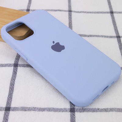 Чохол Silicone Case Full Protective (AA) для Apple iPhone 15 Plus (6.7") Блакитний / Lilac Blue