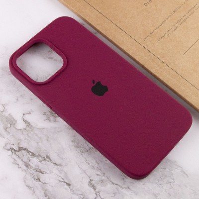 Чохол Silicone Case Full Protective (AA) для Apple iPhone 15 Plus (6.7") Бордовий / Maroon