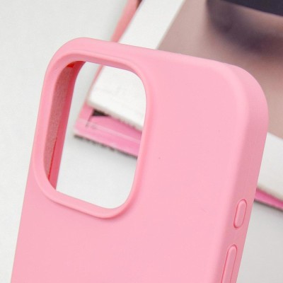 Чохол Silicone Case Full Protective (AA) для Apple iPhone 15 Pro (6.1") Рожевий / Pink