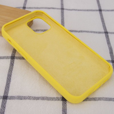 Чохол Silicone Case Full Protective (AA) для Apple iPhone 15 Pro Max (6.7") Жовтий / Yellow