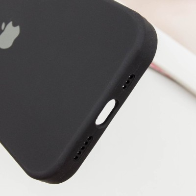 Чохол Silicone Case Full Protective (AA) для Apple iPhone 15 Pro Max (6.7") Чорний / Black
