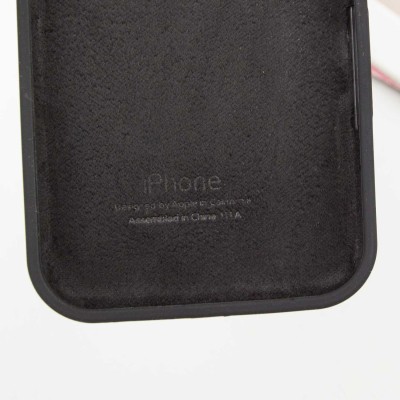 Чохол Silicone Case Full Protective (AA) для Apple iPhone 15 Pro Max (6.7") Чорний / Black