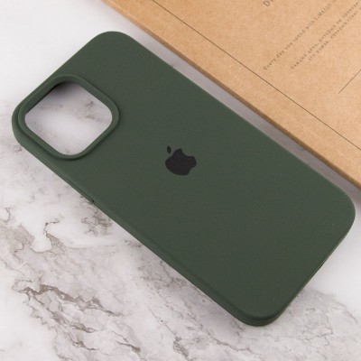 Чохол Silicone Case Full Protective (AA) для Apple iPhone 16 Plus (6.7") Зелений / Cyprus Green