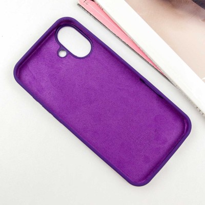 Чохол Silicone Case Full Protective (AA) для Apple iPhone 16 Plus (6.7") Фіолетовий / Amethyst