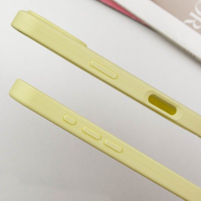 Чохол Silicone Case Full Protective (AA) для Apple iPhone 16 Pro (6.3") Жовтий / Mellow Yellow