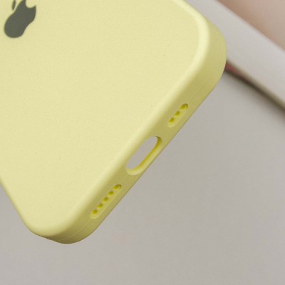 Чохол Silicone Case Full Protective (AA) для Apple iPhone 16 Pro (6.3") Жовтий / Mellow Yellow