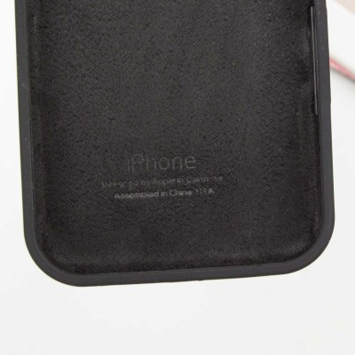Чохол Silicone Case Full Protective (AA) для Apple iPhone 16 Pro (6.3") Чорний / Black