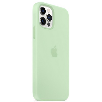 Чохол Silicone Case Full Protective (AA) для Apple iPhone 16 Pro Max (6.9") Зелений / Pistachio