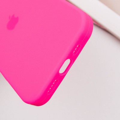 Чохол Silicone Case Full Protective (AA) для Apple iPhone 16 Pro Max (6.9") Рожевий / Barbie pink