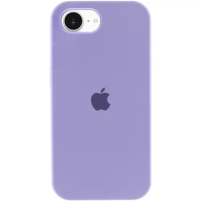 Чохол Silicone Case Full Protective (AA) для Apple iPhone 16e (6.1") Бузковий / Dasheen