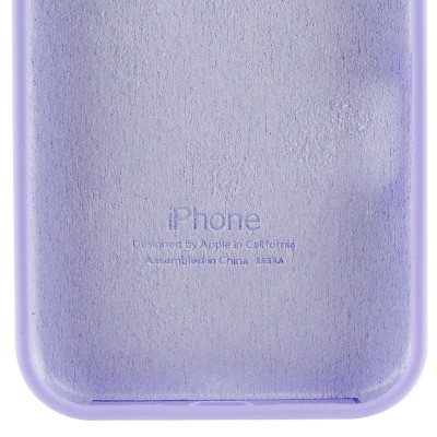 Чохол Silicone Case Full Protective (AA) для Apple iPhone 16e (6.1") Бузковий / Dasheen Чохол Silicone Case Full Protective (AA) для Apple iPhone 16e (6.1") Бузковий / Dasheen