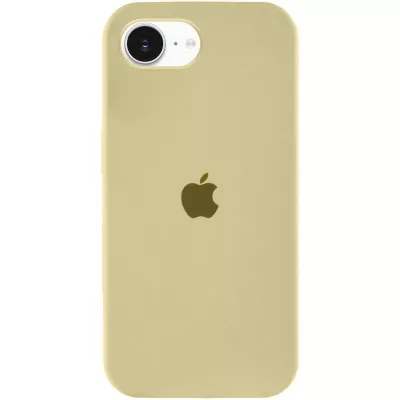 Чохол Silicone Case Full Protective (AA) для Apple iPhone 16e (6.1") Жовтий / Mellow Yellow