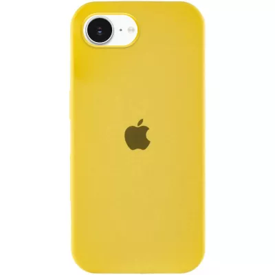 Чохол Silicone Case Full Protective (AA) для Apple iPhone 16e (6.1") Жовтий / Yellow