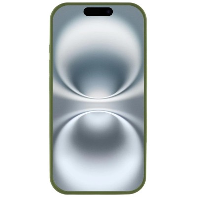 Чохол Silicone Case Full Protective (AA) для Apple iPhone 16e (6.1") Зелений / Dark Olive Чохол Silicone Case Full Protective (AA) для Apple iPhone 16e (6.1") Зелений / Dark Olive
