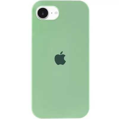 Чохол Silicone Case Full Protective (AA) для Apple iPhone 16e (6.1") Зелений / Pistachio