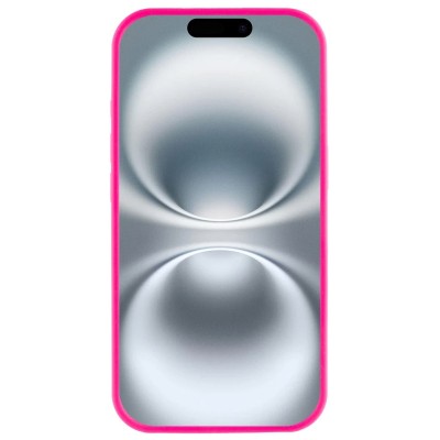 Чохол Silicone Case Full Protective (AA) для Apple iPhone 16e (6.1") Рожевий / Barbie pink