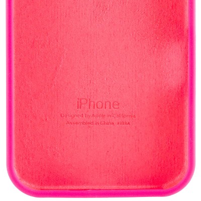 Чохол Silicone Case Full Protective (AA) для Apple iPhone 16e (6.1") Рожевий / Barbie pink