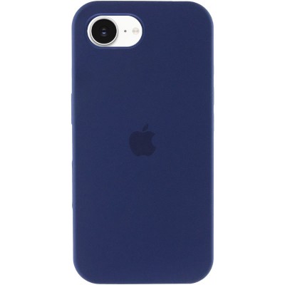 Чохол Silicone Case Full Protective (AA) для Apple iPhone 16e (6.1") Синій / Deep navy Чохол Silicone Case Full Protective (AA) для Apple iPhone 16e (6.1") Синій / Deep navy