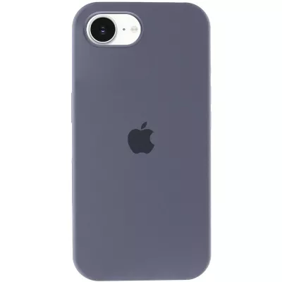 Чохол Silicone Case Full Protective (AA) для Apple iPhone 16e (6.1") Сірий / Lavender Gray