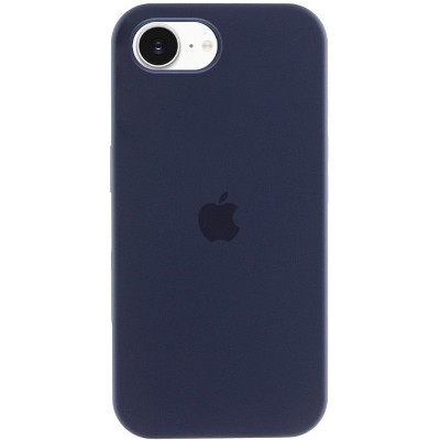 Чохол Silicone Case Full Protective (AA) для Apple iPhone 16e (6.1") Темно-синій / Midnight blue