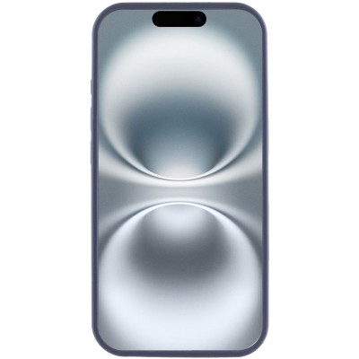 Чохол Silicone Case Full Protective (AA) для Apple iPhone 16e (6.1") Темно-синій / Midnight blue