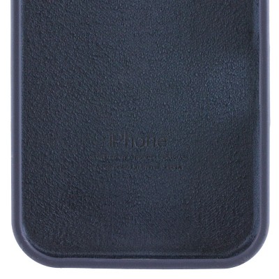 Чохол Silicone Case Full Protective (AA) для Apple iPhone 16e (6.1") Темно-синій / Midnight blue