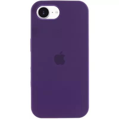 Чохол Silicone Case Full Protective (AA) для Apple iPhone 16e (6.1") Фіолетовий / Amethyst