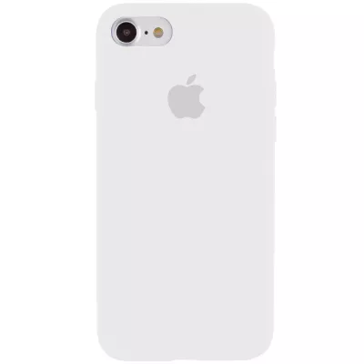 Чохол Silicone Case Full Protective (AA) для Apple iPhone 6/6s (4.7") Білий / White