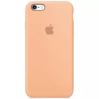 Чохол Silicone Case Full Protective (AA) для Apple iPhone 6/6s (4.7") Помаранчевий / Cantaloupe