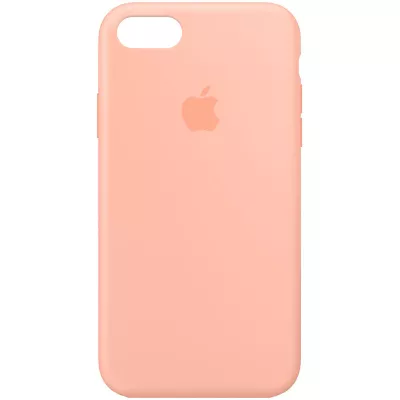 Чохол Silicone Case Full Protective (AA) для Apple iPhone 6/6s (4.7") Помаранчевий / Grapefruit