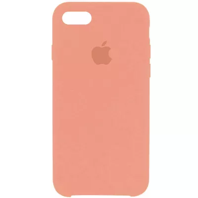 Чохол Silicone Case Full Protective (AA) для Apple iPhone 6/6s (4.7") Рожевий / Peach